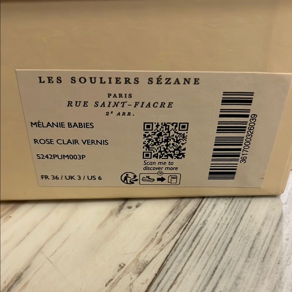 Sézane Mélanie Babies in Rose Clair Vernis - Picture 2 of 7